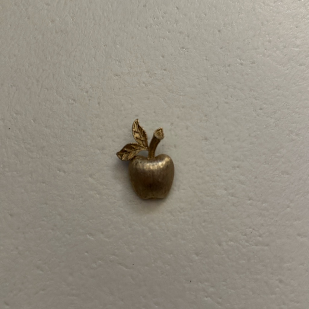 Avon 1974 Avon Gilded Apple Brooch
